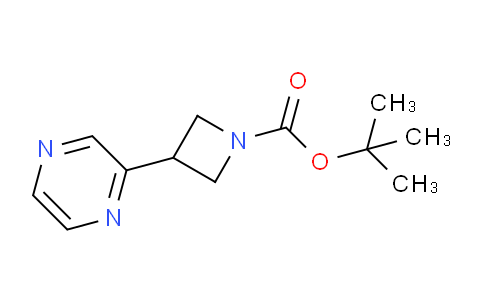 CAS No. 1146085-63-3, tert-Butyl 3-(pyrazin-2-yl)azetidine-1-carboxylate