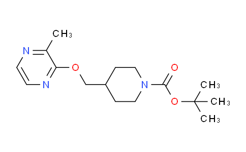 1289388-44-8 | tert-Butyl 4-(((3-methylpyrazin-2-yl)oxy)methyl)piperidine-1-carboxylate