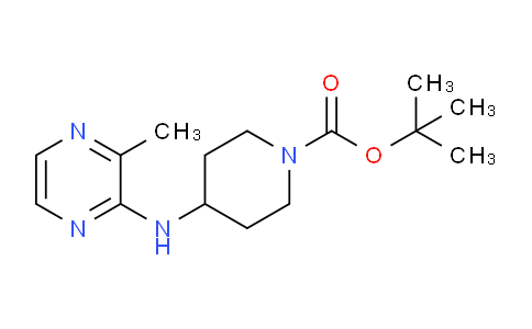 CAS No. 1289384-62-8, tert-Butyl 4-((3-methylpyrazin-2-yl)amino)piperidine-1-carboxylate