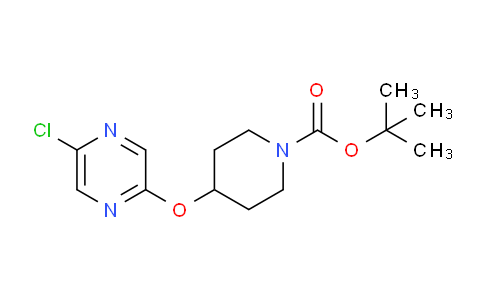 CAS No. 442199-22-6, tert-Butyl 4-((5-chloropyrazin-2-yl)oxy)piperidine-1-carboxylate