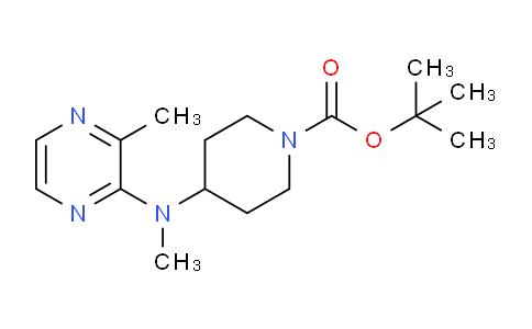 CAS No. 1289388-48-2, tert-Butyl 4-(methyl(3-methylpyrazin-2-yl)amino)piperidine-1-carboxylate