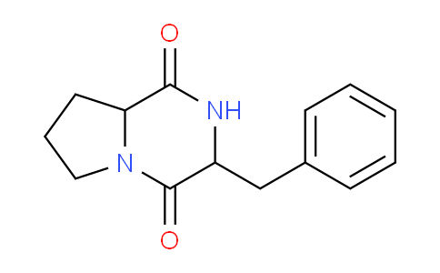 CAS No. 14705-60-3, Pyrrolo[1,2-a]pyrazine-1,4-dione, hexahydro-3-(phenylmethyl)-