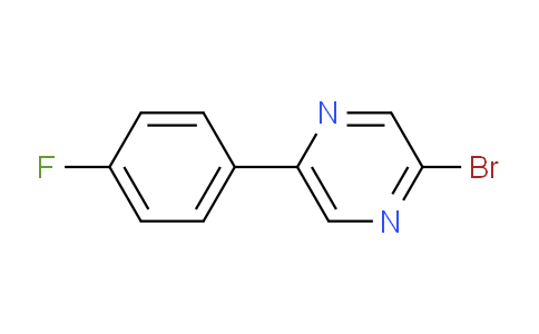 CAS No. 153295-35-3, 2-bromo-5-(4-fluorophenyl)pyrazine