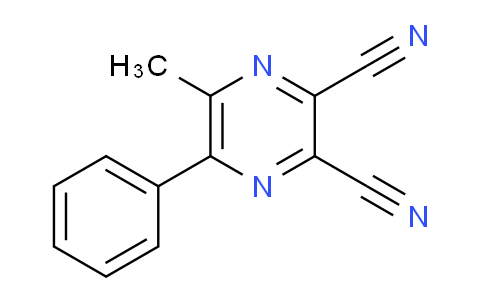 CAS No. 52109-67-8, 2,3-Dicyano-6-methyl-5-phenylpyrazine