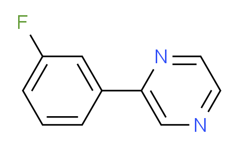 CAS No. 1286755-19-8, 2-(3-fluorophenyl)pyrazine