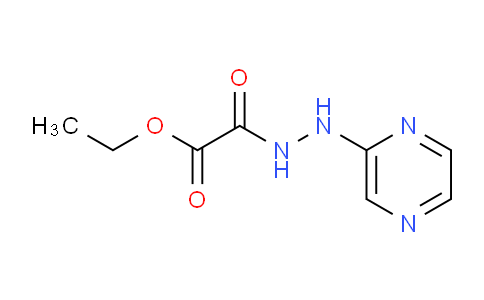 CAS No. 723286-66-6, Ethyl oxo-(N'-pyrazin-2-yl-hydrazino)acetate