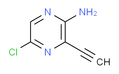 CAS No. 1244776-65-5, 5-Chloro-3-ethynylpyrazin-2-amine
