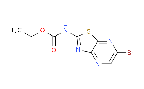 CAS No. 112342-70-8, Ethyl (6-bromothiazolo[4,5-b]pyrazin-2-yl)carbamate