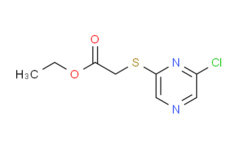 CAS No. 1156875-83-0, ethyl 2-[(6-chloropyrazin-2-yl)sulfanyl]acetate
