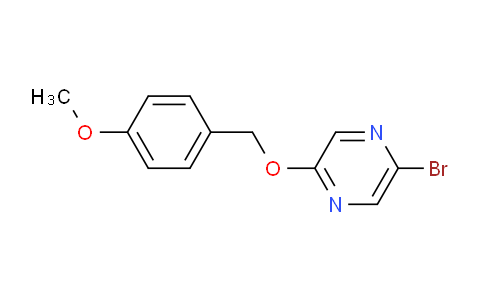 CAS No. 1451186-71-2, 2-bromo-5-[(4-methoxyphenyl)methoxy]pyrazine