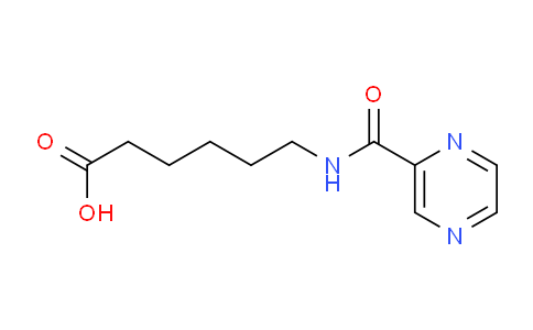 CAS No. 954270-15-6, 6-[(pyrazin-2-yl)formamido]hexanoic acid