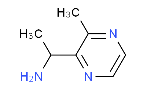 CAS No. 1027763-60-5, 1-(3-methylpyrazin-2-yl)ethan-1-amine