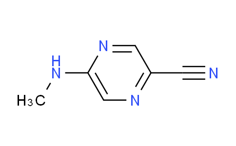CAS No. 1342365-74-5, 5-(methylamino)pyrazine-2-carbonitrile
