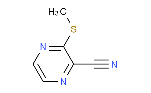 CAS No. 128142-12-1, 3-(methylsulfanyl)pyrazine-2-carbonitrile