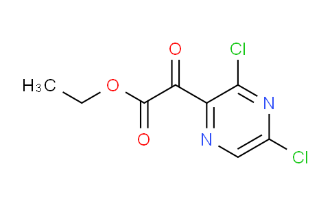 CAS No. 1539296-54-2, ethyl 2-(3,5-dichloropyrazin-2-yl)-2-oxoacetate