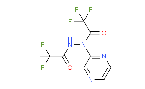 CAS No. 868071-15-2, 2,2,2-trifluoro-N-(pyrazin-2-yl)-N'-(2,2,2-trifluoroacetyl)acetohydrazide