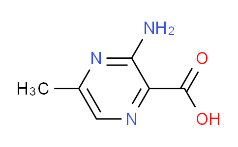CAS No. 6761-50-8, 3-Amino-5-methylpyrazine-2-carboxylic acid