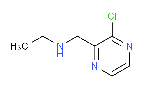CAS No. 1289386-39-5, N-((3-chloropyrazin-2-yl)methyl)ethanamine