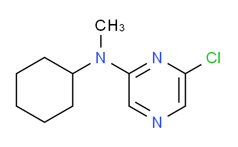 CAS No. 1220020-21-2, 6-Chloro-N-cyclohexyl-N-methylpyrazin-2-amine