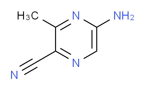 CAS No. 1374651-65-6, 5-amino-3-methylpyrazine-2-carbonitrile