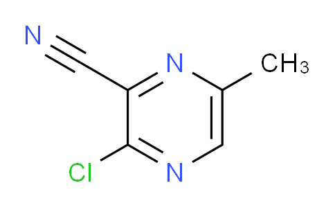 CAS No. 1366181-81-8, 3-chloro-6-methylpyrazine-2-carbonitrile
