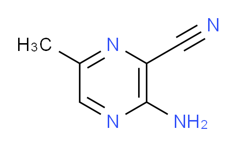 CAS No. 17890-82-3, 3-amino-6-methylpyrazine-2-carbonitrile