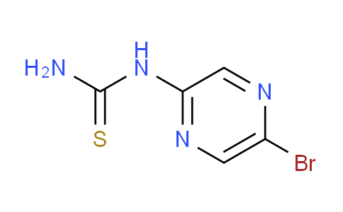 CAS No. 912771-40-5, 1-(5-bromopyrazin-2-yl)thiourea