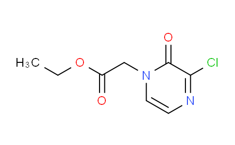 CAS No. 1194374-11-2, ethyl 2-(3-chloro-2-oxopyrazin-1(2H)-yl)acetate