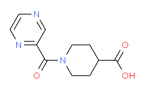 CAS No. 926211-24-7, 1-(pyrazine-2-carbonyl)piperidine-4-carboxylic acid