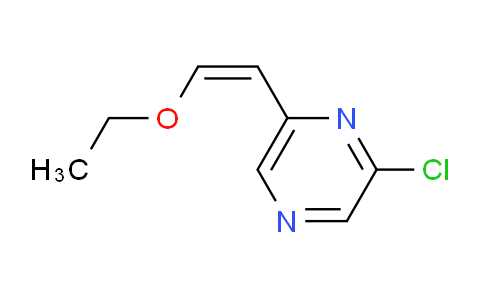 CAS No. 1207852-61-6, (Z)-2-chloro-6-(2-ethoxyvinyl)pyrazine