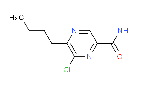 CAS No. 182244-15-1, 5-butyl-6-chloropyrazine-2-carboxamide