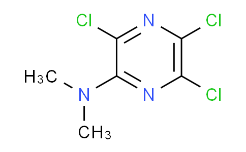 CAS No. 40263-67-0, 3,5,6-trichloro-N,N-dimethylpyrazin-2-amine