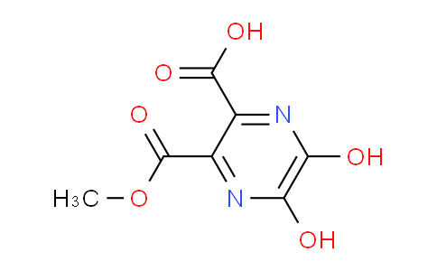 CAS No. 58084-36-9, 5,6-dihydroxy-3-(methoxycarbonyl)pyrazine-2-carboxylic acid