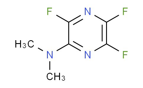 CAS No. 55215-66-2, 3,5,6-trifluoro-N,N-dimethylpyrazin-2-amine