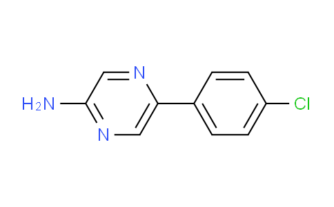 CAS No. 59489-72-4, 5-(4-chlorophenyl)pyrazin-2-amine