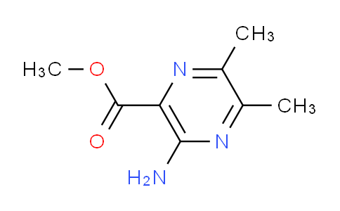 CAS No. 6294-72-0, methyl 3-amino-5,6-dimethylpyrazine-2-carboxylate