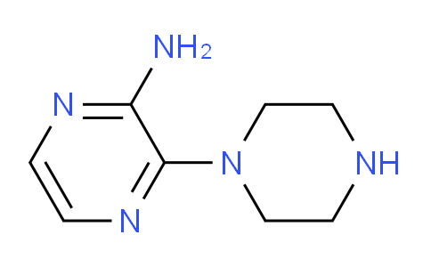 CAS No. 59215-43-9, 2-Amino-3-piperazin-1-ylpyrazine