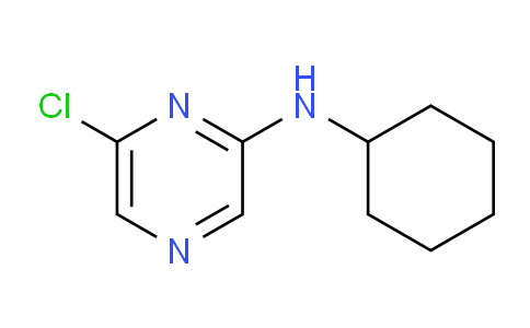 CAS No. 642459-26-5, 6-Chloro-N-cyclohexyl-2-pyrazinamine
