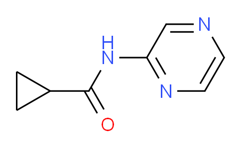 CAS No. 681250-02-2, N-(pyrazin-2-yl)cyclopropanecarboxamide
