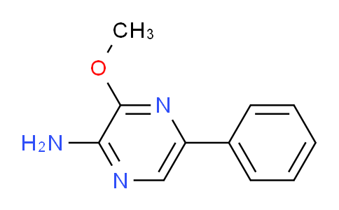 CAS No. 67602-06-6, 3-methoxy-5-phenylpyrazin-2-amine