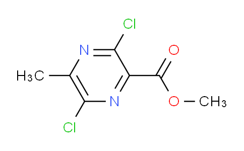 CAS No. 72876-13-2, methyl 3,6-dichloro-5-methylpyrazine-2-carboxylate