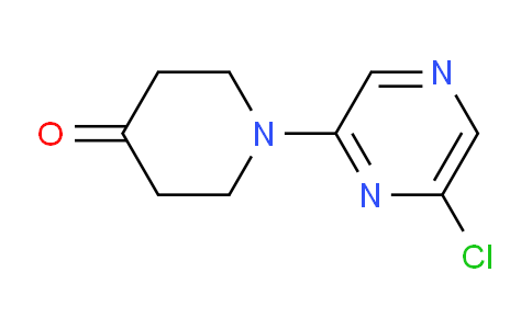 CAS No. 80959-07-5, 1-(6-Chloropyrazin-2-yl)piperidin-4-one
