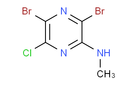 CAS No. 848366-44-9, 3,5-dibromo-6-chloro-N-methylpyrazin-2-amine