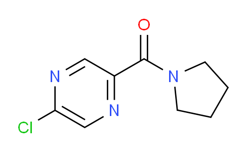 CAS No. 1245215-68-2, (5-chloropyrazin-2-yl)(pyrrolidin-1-yl)methanone