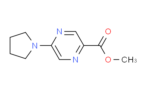 CAS No. 944133-94-2, methyl 5-(pyrrolidin-1-yl)pyrazine-2-carboxylate