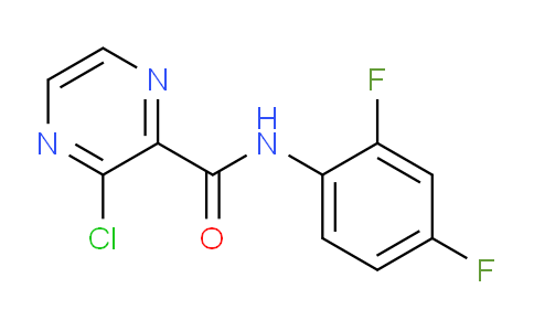 CAS No. 931105-81-6, 3-chloro-N-(2,4-difluorophenyl)pyrazine-2-carboxamide
