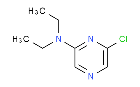 CAS No. 951885-43-1, N-(6-Chloro-2-pyrazinyl)-N,N-diethylamine
