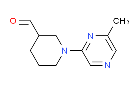 CAS No. 941716-81-0, 1-(6-methylpyrazin-2-yl)piperidine-3-carbaldehyde