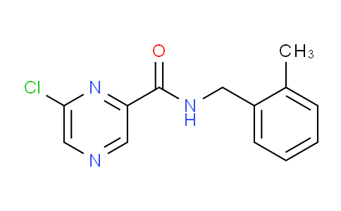 CAS No. 1194687-48-3, 6-chloro-N-(2-methylbenzyl)pyrazine-2-carboxamide