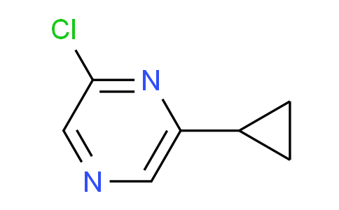 CAS No. 1209457-99-7, 2-Chloro-6-cyclopropylpyrazine